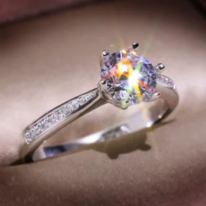 Bague Solitaire Zirconia Δαχτυλίδι μονόπετρο