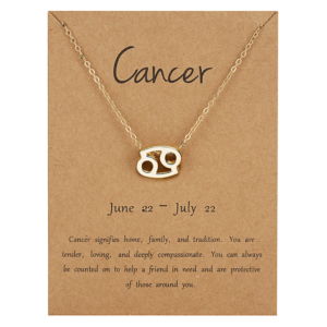 Zodiac necklace κοσμηματα κολιε κρεμαστο καρκινοσ