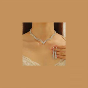 Esmeralda Set κοσμηματα κολιε κρεμαστο σκουλαρικια