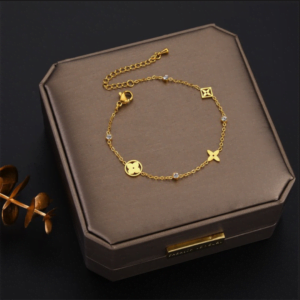 Louis Tiny Diseño Dorado βραχιολι κοσμηματα