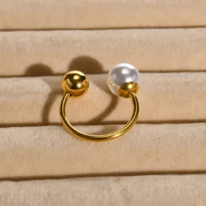 Pearl Steel Ring