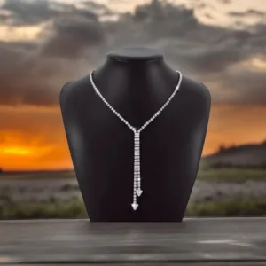 Rhinestone Collar κοσμηματα κολιε κρεμαστο