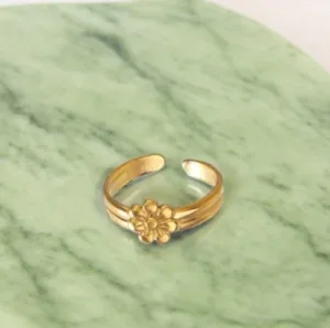 Flor Oro Anillo κοσμηματα κολιε δαχτυλιδι βραχιολι σκουλαρικια