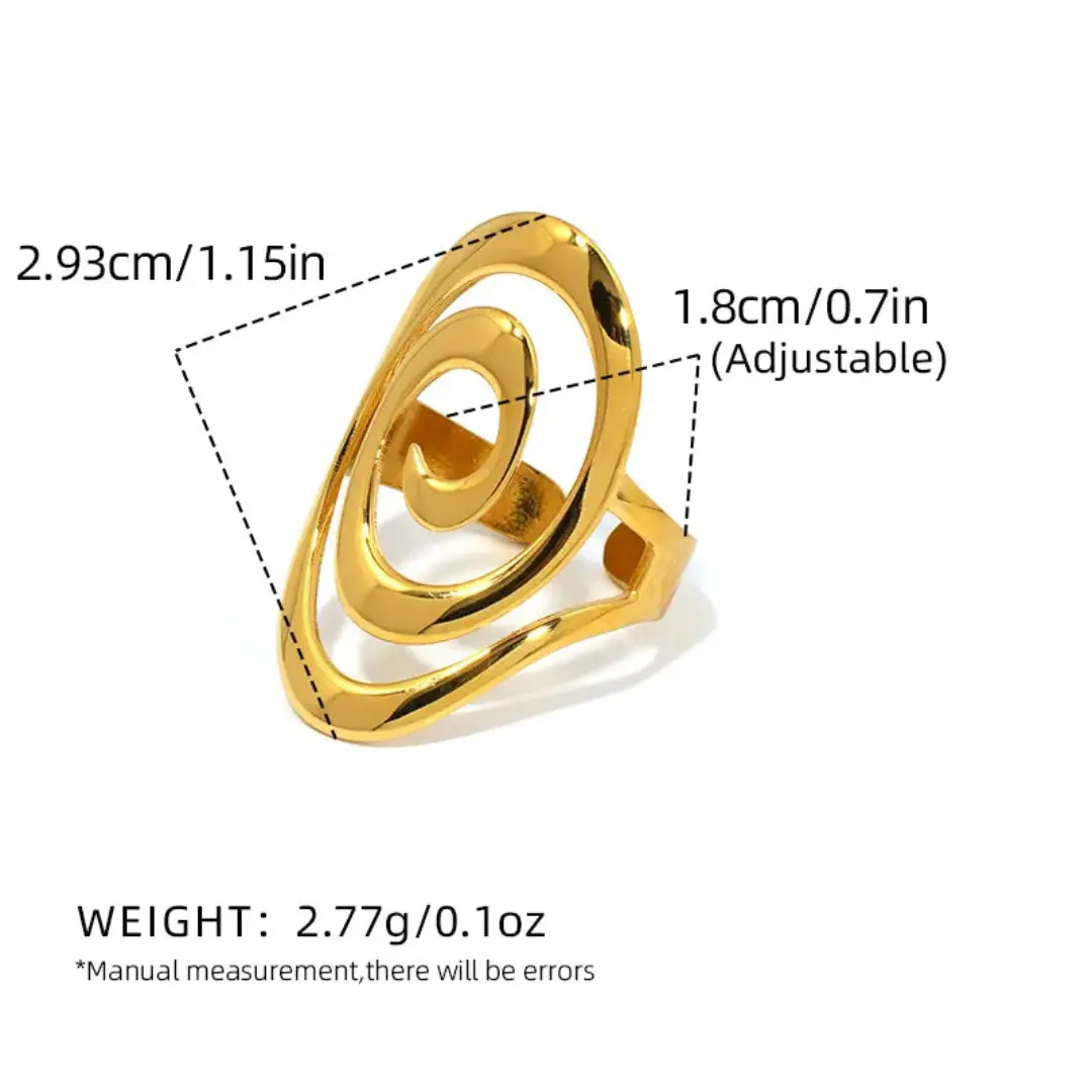 Αναδείξτε το στυλ σας με το Anillo de oro Everly, ένα εκλεπτυσμένο δαχτυλίδι με ανοιχτό σχέδιο που προσθέτει μοντέρνα κομψότητα σε κάθε εμφάνιση. Κατασκευασμένο από Gold Plated Steel 18K, συνδυάζει ανθεκτικότητα, πολυτέλεια και άνεση. Το επιχρύσωμα 18Κ χαρίζει λαμπερή χρυσή όψη που το καθιστά ιδανικό για καθημερινή χρήση. Υλικό: Επιχρυσωμένο Ατσάλι 18Κ (Gold Plated Steel 18K) – ανθεκτικό και αντιδιαβρωτικό. Διαστάσεις: 2.93 x 1.8 cm. Σχέδιο: Ανοιχτό, minimal, με πολυτελή χρυσή λάμψη. Ιδανικό για: Καθημερινές και βραδινές εμφανίσεις, συνδυασμούς με άλλα κοσμήματα. Το Everly Δαχτυλίδι είναι το τέλειο statement κομμάτι που θα προσθέσει διακριτική πολυτέλεια και μοντέρνα αισθητική στην κοσμηματοθήκη σας. Stylehub account κοσμηματα σκουλαρικια βραχιολι δαχτυλιδι κολιε About us κοσμηματα θεσσαλονικη γυναικεια κοσμηματα ατσαλινα κοσμηματα κοσμηματα που δεν μαυριζουν φθηνα κοσμηματα κοσμηματα μαργαριταρια