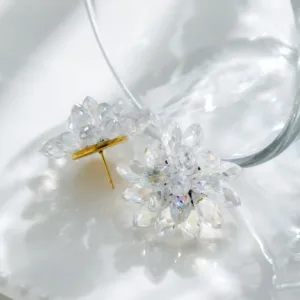 Cristal de Hadas Σκουλαρίκια Επιχρυσωμένο Ατσάλι 14K με Κρύσταλλα Stylehub account κοσμηματα σκουλαρικια βραχιολι δαχτυλιδι κολιε About us κοσμηματα θεσσαλονικη γυναικεια κοσμηματα ατσαλινα κοσμηματα κοσμηματα που δεν μαυριζουν φθηνα κοσμηματα κοσμηματα μαργαριταρια