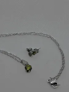 Conjunto de Circón Σετ Κολιέ και Σκουλαρίκια με Zircon σε Ασημί Χρώμα – Ανοξείδωτο Ατσάλι Stylehub account κοσμηματα σκουλαρικια βραχιολι δαχτυλιδι κολιε About us κοσμηματα θεσσαλονικη γυναικεια κοσμηματα ατσαλινα κοσμηματα κοσμηματα που δεν μαυριζουν φθηνα κοσμηματα κοσμηματα μαργαριταρια