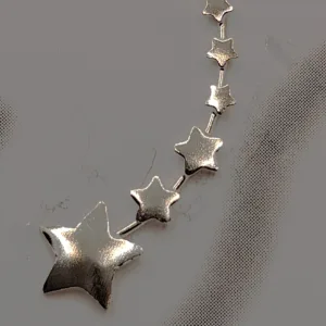 Stars Earline – Earline σκουλαρίκια με αστεράκια από Ασήμι 925 σε ασημί χρώμα