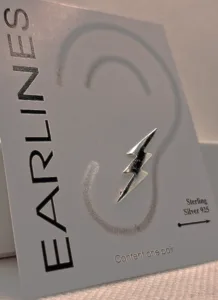 Thunderbolt Earline – Earline σκουλαρίκια αστραπή από Ασήμι 925 σε ασημί χρώμα
