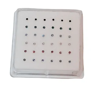 στρασάκι μύτης 1.5mm ασήμι 925 flat back μπίλια
