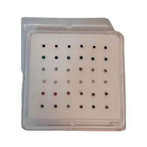 στρασάκι μύτης 1.5mm ασήμι 925 flat back μπίλια
